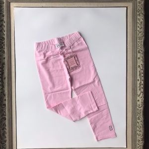 NWT Girls light pink Barbara Farber Legging